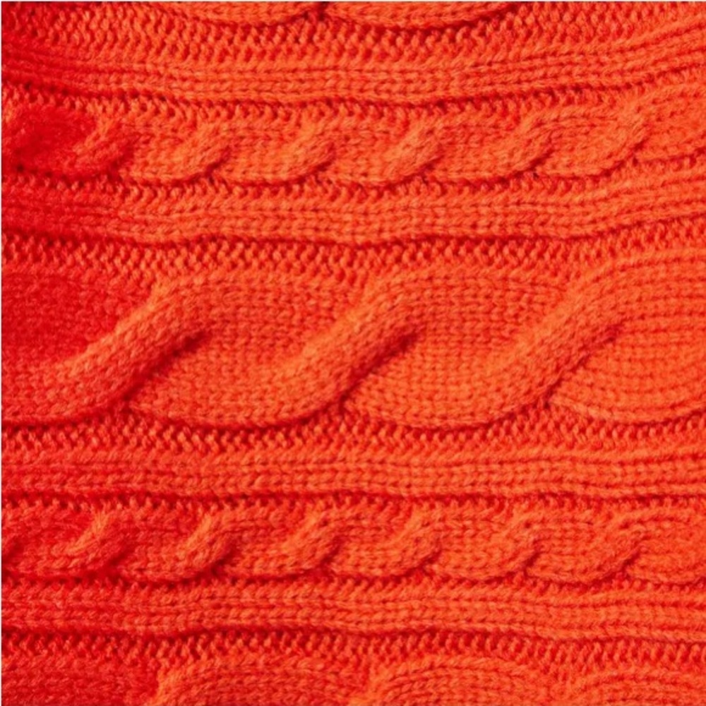 Janie and Jack  Cable Knit Turtleneck 
Girl size 6/12 Months - Picture 3 of 9